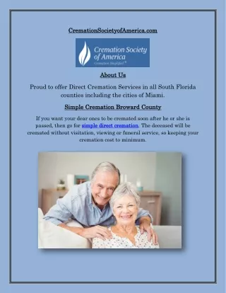 Direct Cremation