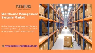 Warehouse Management Systems Market Share Growing Rapidly with Recent Trends and