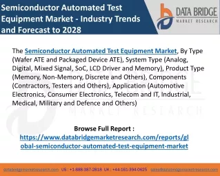 Semiconductor Automated Test Equipment Market
