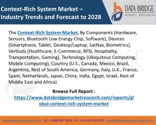 Context-Rich System Market