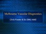 Melbourne Vascular Diagnostics