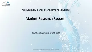 Accounting Expense Management Solutions Market - Global Trend and Outlook to 202