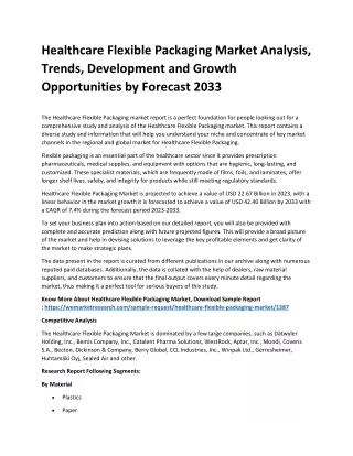 Healthcare Flexible Packaging Market
