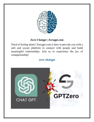 Zero Chatgpt  Zerogpt.com