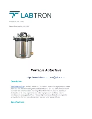 Portable Autoclave  (16)