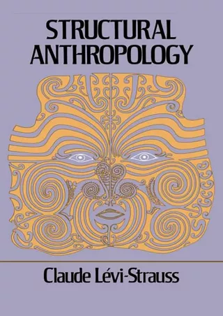 PDF/❤READ✔  Structural Anthropology