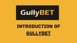 GullyBet Apk Best Online cricket Betting Sites and Online Gaming platform in India