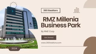 Rmz Corp Millenia Business Park in Perungudi Chennai - Price, Floor Plan