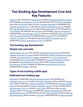 Taxi Booking App Development Cost And Key Features.docx