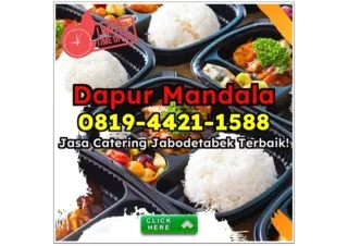 HALAL! CHAT 0819-4421-1588 Layanan Jasa Catering Sarapan Pagi Depok Gandul