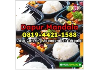 HIGIENIS! CHAT 0819-4421-1588 Ongkos Jasa Catering Sekitar Sini Depok Cipayung Jaya