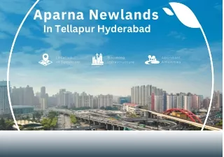 Aparna Newlands Tellapur Hyderabad E brochure
