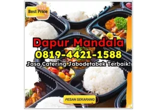 LEZAT! CHAT 0819-4421-1588 Tarif Jasa Catering Natal Depok Baktijaya