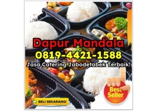 LEZAT! CHAT 0819-4421-1588 Tarif Jasa Catering Nikah Depok Cisalak