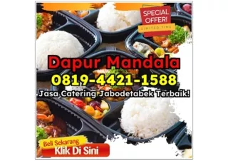 ENAK! CHAT 0819-4421-1588 Biaya Jasa Catering Paket Pernikahan Depok Kukusan