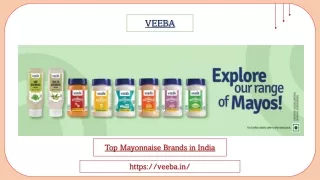 Best Mayonnaise Brand in India