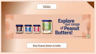 Best Peanut Butter In India
