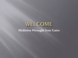 Get the Best Automated Gates in Waterock