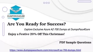 Azure AZ-700 Practice Test Learning at 20% Off - DumpsPass4Sure Christmas Gift!