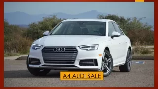 A4 Audi Sale