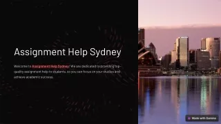 The Top Assignment Help Services in Sydney You Should Know