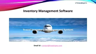 Inventory Management Software