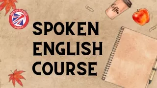 Spoken english course (4)