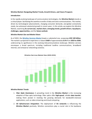 Wireline Market