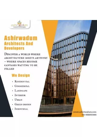 Ashirwadum architects provides the best architectural and interior designing ser