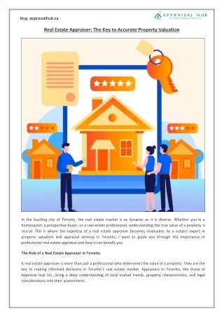 Real Estate Appraiser: The Key to Accurate Property Valuation | Appraisal Hub