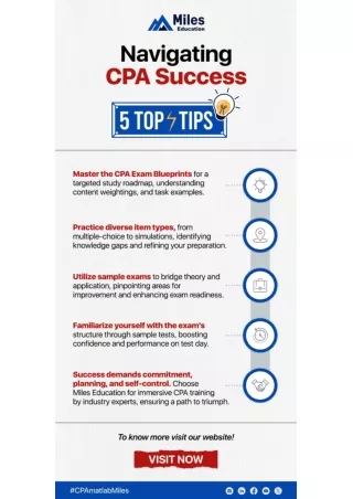 Navigating CPA Success - Top Tips