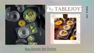 Buy Dinner Set Online