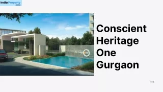 Conscient Heritage One Gurgaon
