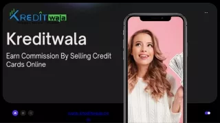 Kredit wala - Earn Commission By Selling Credit Cards Online