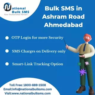 Bulk SMS in Ashram Road  Ahmedabad