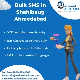 Bulk SMS in Shahibaug  Ahmedabad