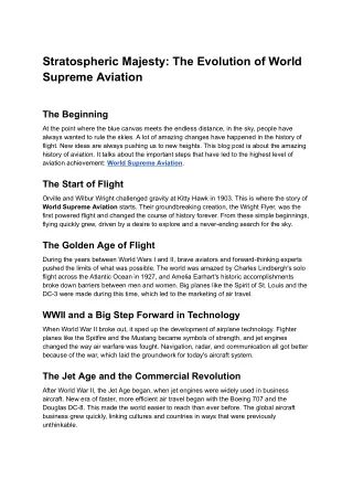 Stratospheric Majesty_ The Evolution of World Supreme Aviation - Google Docs