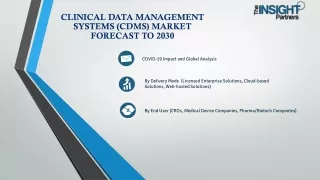 Clinical Data Management Systems (CDMS) Market