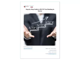 Step-by-Step Guide to IELTS Test Booking in Surrey