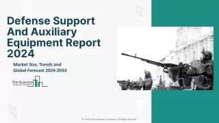 Defense Support And Auxiliary Equipment