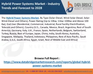 Hybrid Power Systems Market