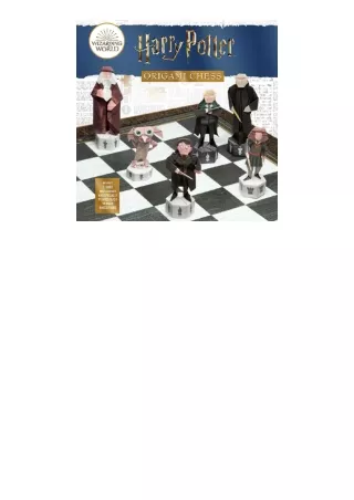 (❤️pdf)full✔download Harry Potter Origami Chess