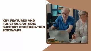 Key Features and Functions of NDIS Support Coordination Software