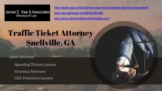 Traffic Ticket Attorney Snellville, GA