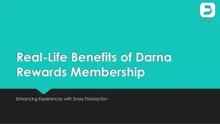 Real-Life Benefits of Darna Rewards Membership