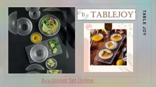 Buy Dinner Set Online