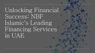 Financing Services