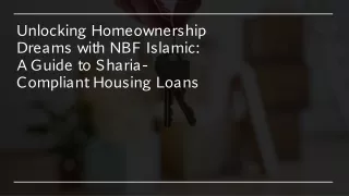 Home Financing