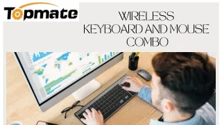 Wireless Keyboard and Mouse Combo