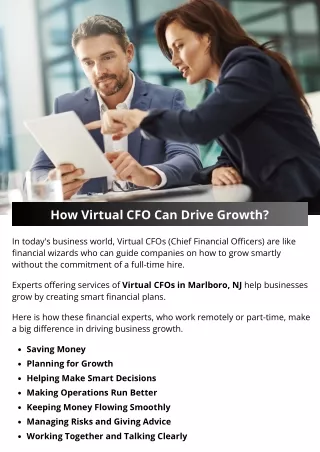 How Virtual CFO Can Drive Growth?